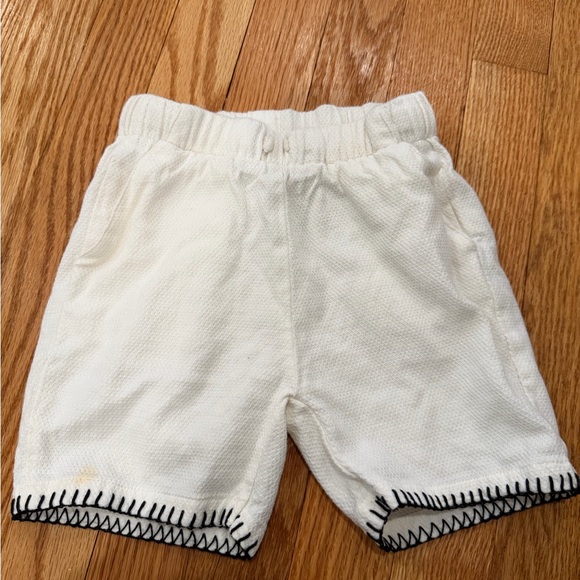 Zara Other - Zara Toddler Boy White & Black Shorts 4T Worn Once